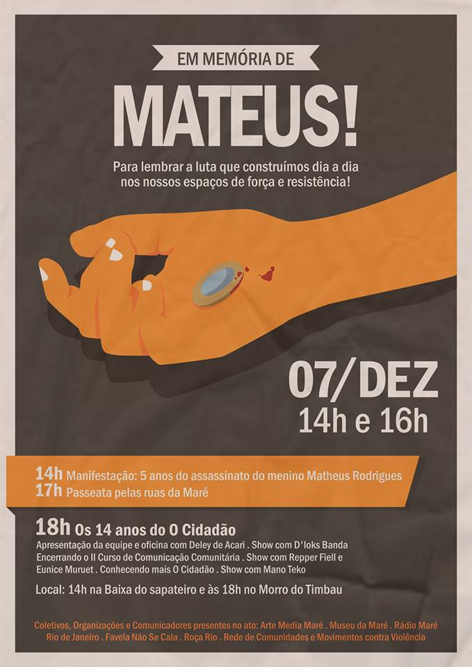 Para não esquecer: 5 anos sem Matheus!