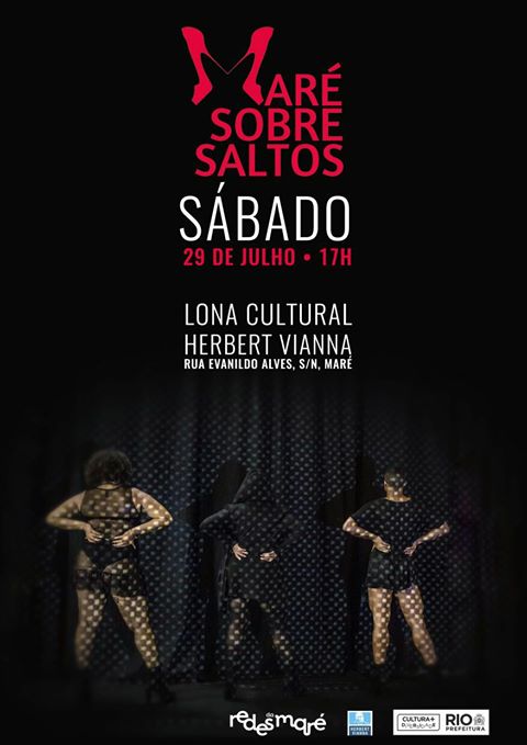 Maré Sobre Saltos comemora primeiro ciclo do projeto neste sábado na Lona da Maré