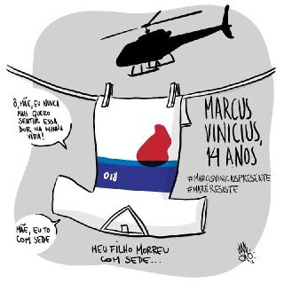 Ele não viu que eu estava com a roupa da escola, mãe?”