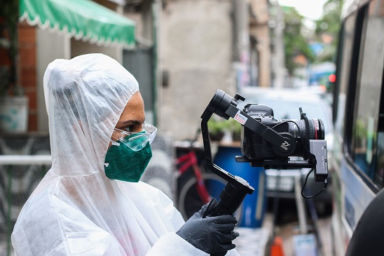 Frente Maré no audiovisual: coletivo pede doações
