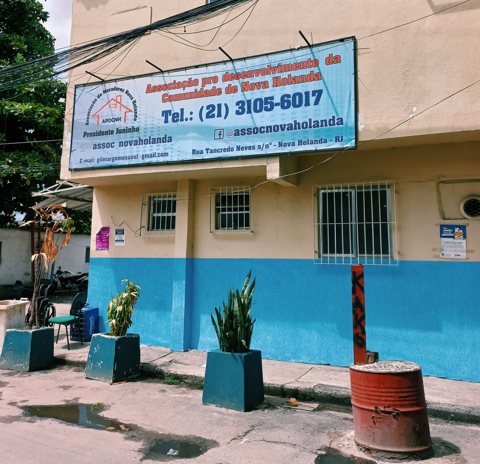O trabalho das associações de moradores na Maré