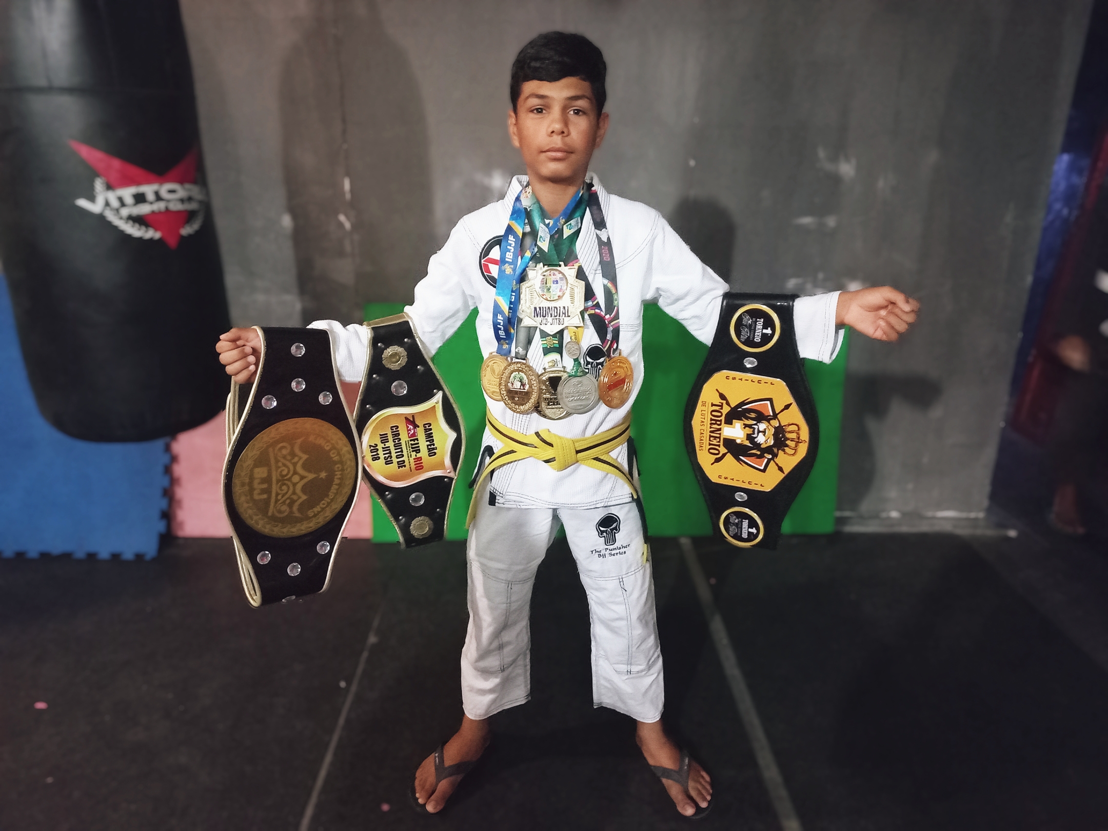 Kauê Henrique: lutador do Parque União busca recursos para ir a campeonato internacional