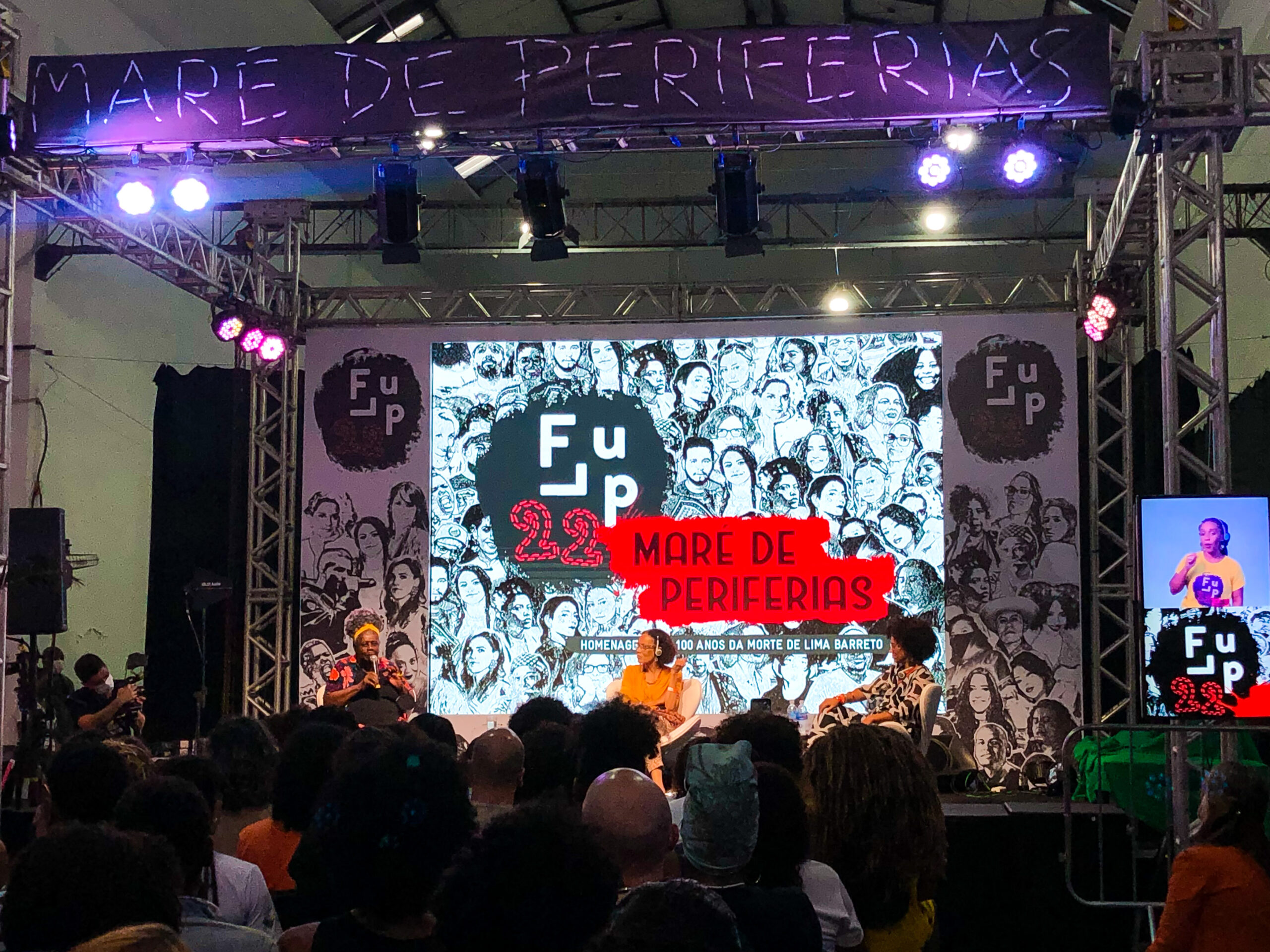 Conceição Evaristo lota evento da Flup na Maré