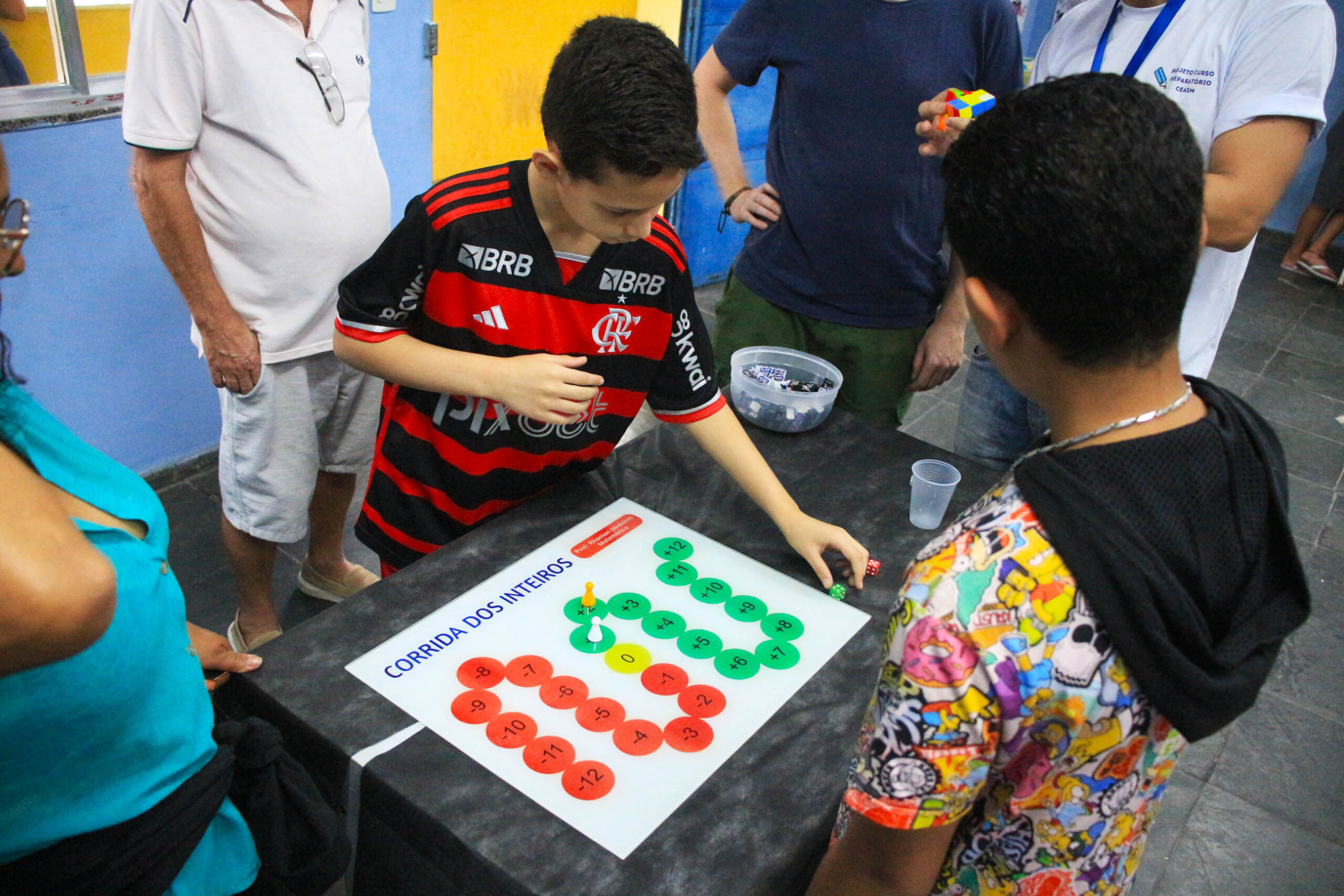 Estudantes do CEASM apresentam seus trabalhos à comunidade no Prep de Portas Abertas