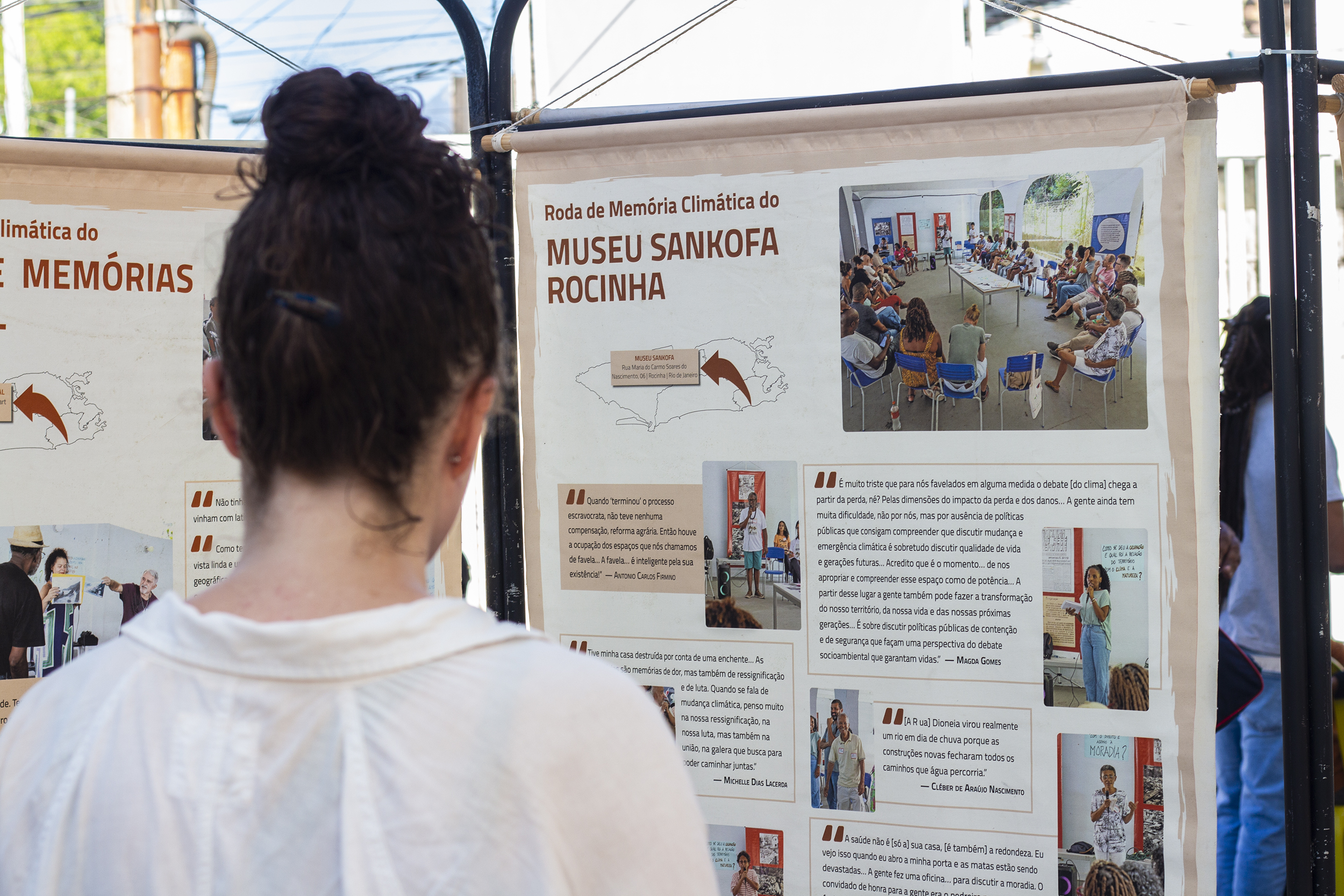 Exposição Memória Climática das Favelas ganha relançamento no Museu da Maré